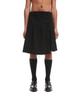 Trunk Project Black Pleated Wrap Skirt