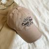 Letter Fashion Embroidered Baseball Cap Women Cotton Sun Protection Casual Hat