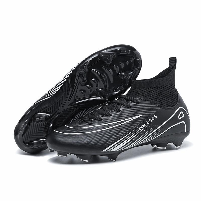 

New high-top factory long nails short nails competition football shoes primary and secondary school students training shoes youth sports shoes 32