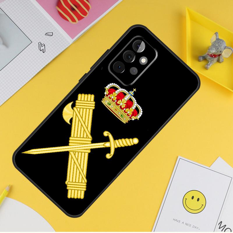 

Логотип Национальной полиции Испании Чехол Для Samsung Galaxy A54 A34 A14 A56 A52 A53 A16 A26 A36 A55 A35 A15 A32 A12 A33 A13 A17 Samsung A22 4G