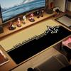 New Orleans Saints Farb-Mauspad Großes Gaming-Tischkissen Rutschfestes Laptop-Tablet Großes Mauspads XXL Matte Mini-PC Spielmatte Mit Verriegeltem Rand