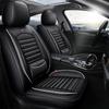 Universal Leather Car Seat Cover - All-Season Full Set Cushion