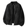 Leather jacket men's new trendy casual jacket trendy brand retro American leather jacket stand-up collar loose jacket