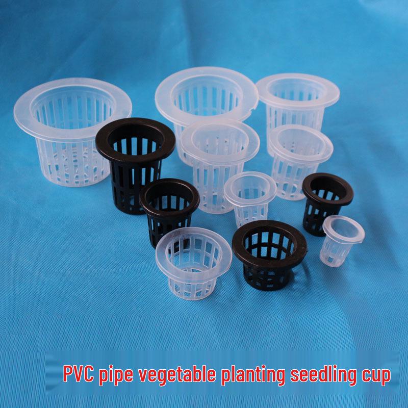 Eco-Friendly Multi-Size Planting Baskets: Hydroponic Root Fixation, Scratch-Resistant, Breathable, Light-Transmitting Containers.