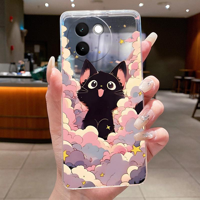Casing For Vivo V30e 5G Aesthetic Luxury Cute Cool Boys Girls Transparent Soft Silicone Back Cover For VivoV30e V30 e Phone Case
