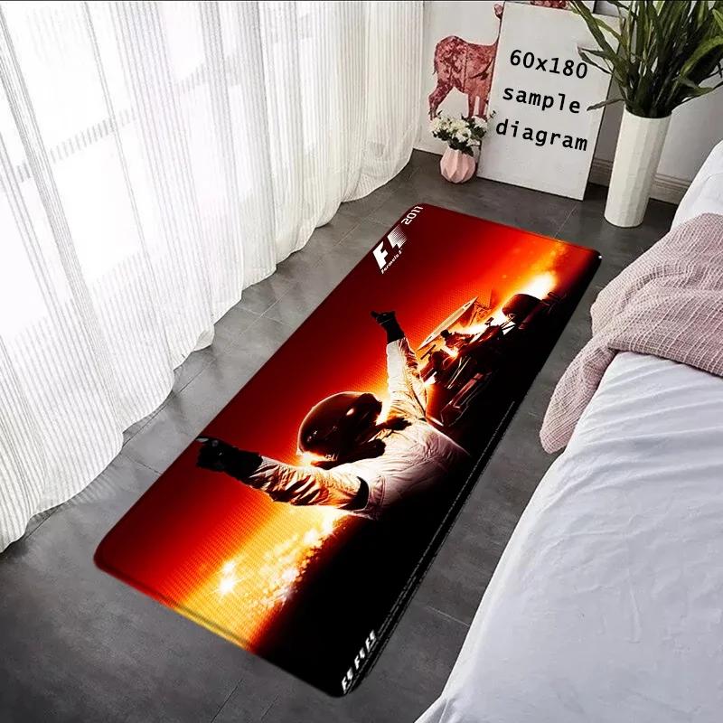 Balcony Carpet Living Room F1 Racer 33 Number Rugs Foot Carpets Entrance Doormat Soft Bedside Rug Floor Mats Non-slip Mat Home