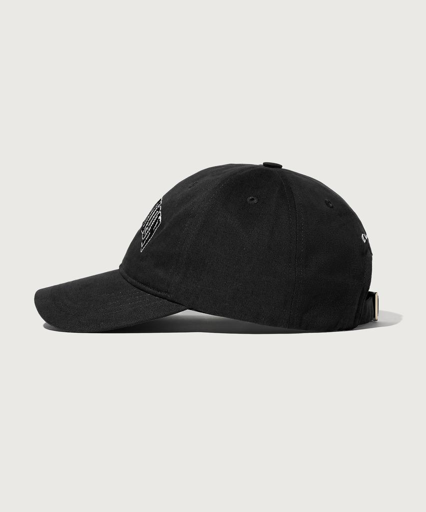 CHAMPION Arch Logo Ball Cap Black