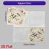 20pcs Disposable Napkins with Bird Pattern Print for Wedding,Parties,and Daily Use for Thanksgiving Fall Christmas Table Decoration