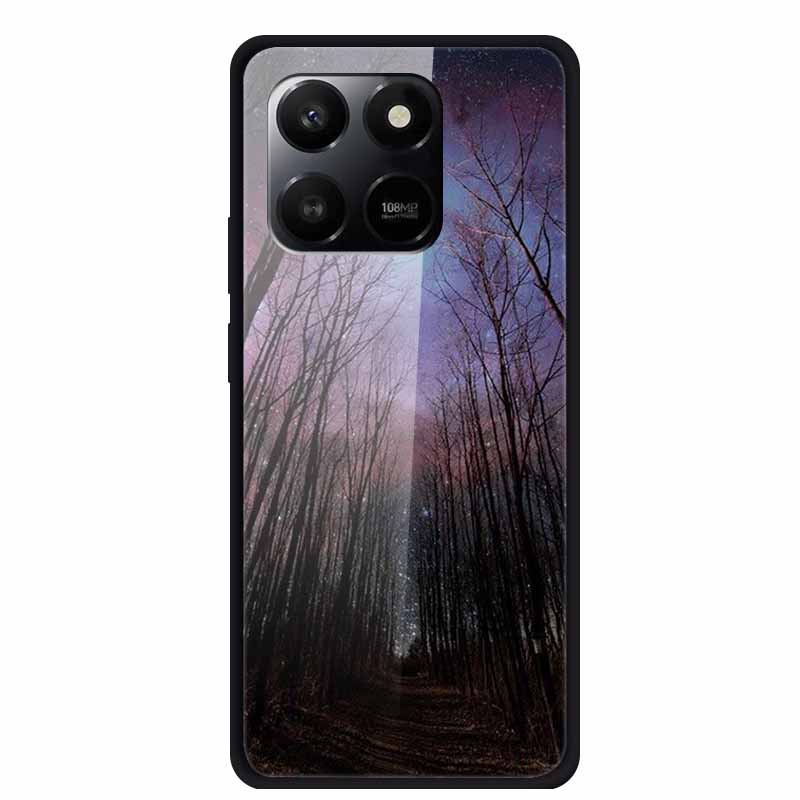 6.77" Glass Back Cover For Honor 400 Smart X7d 2025 Case Tempered Glass Case For Honor Play 10T 5G Case Protective Fundas Shells