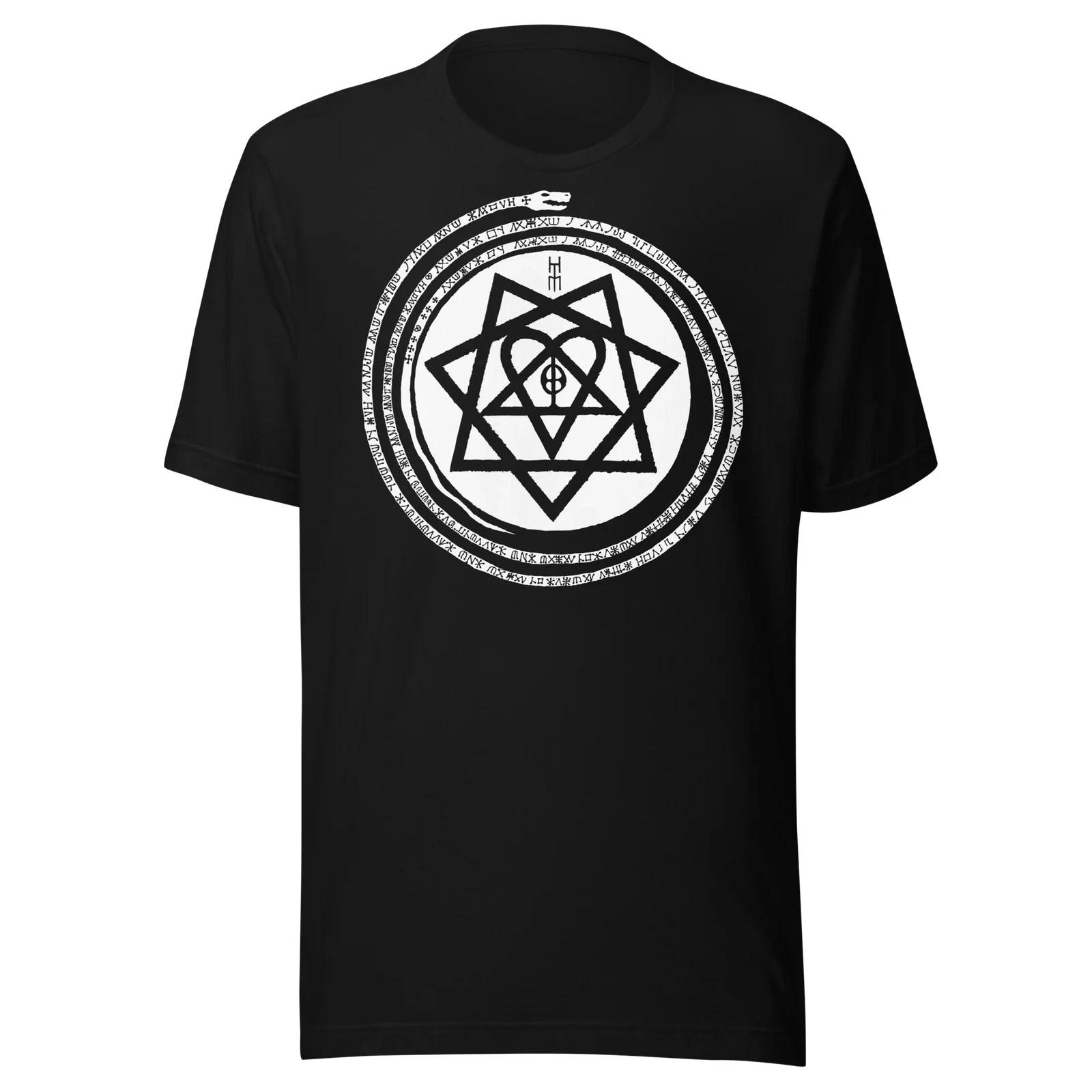 HIM - Inifinity Snake Jumbo Print T Shirt XXXXL