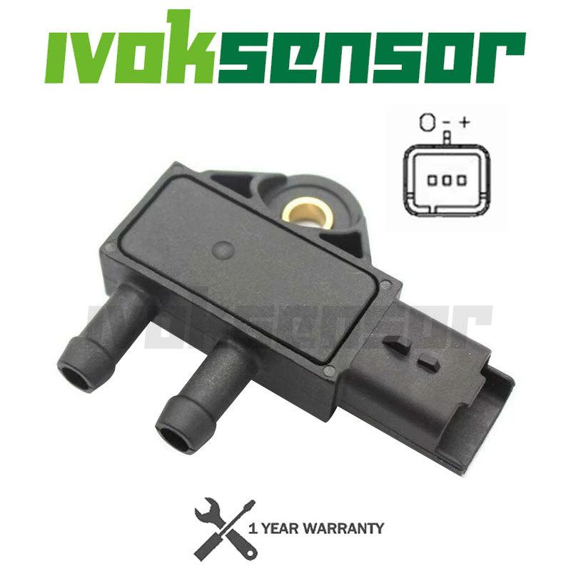 

Exhaust DPF EGR Differential Pressure Sensor For CITROEN C2 C3 C4 C5 C6 C8 I II JUMPY XSARA 1.4 1.6 2.0 2.2 2.7 3.0 HDI 1618 Z9