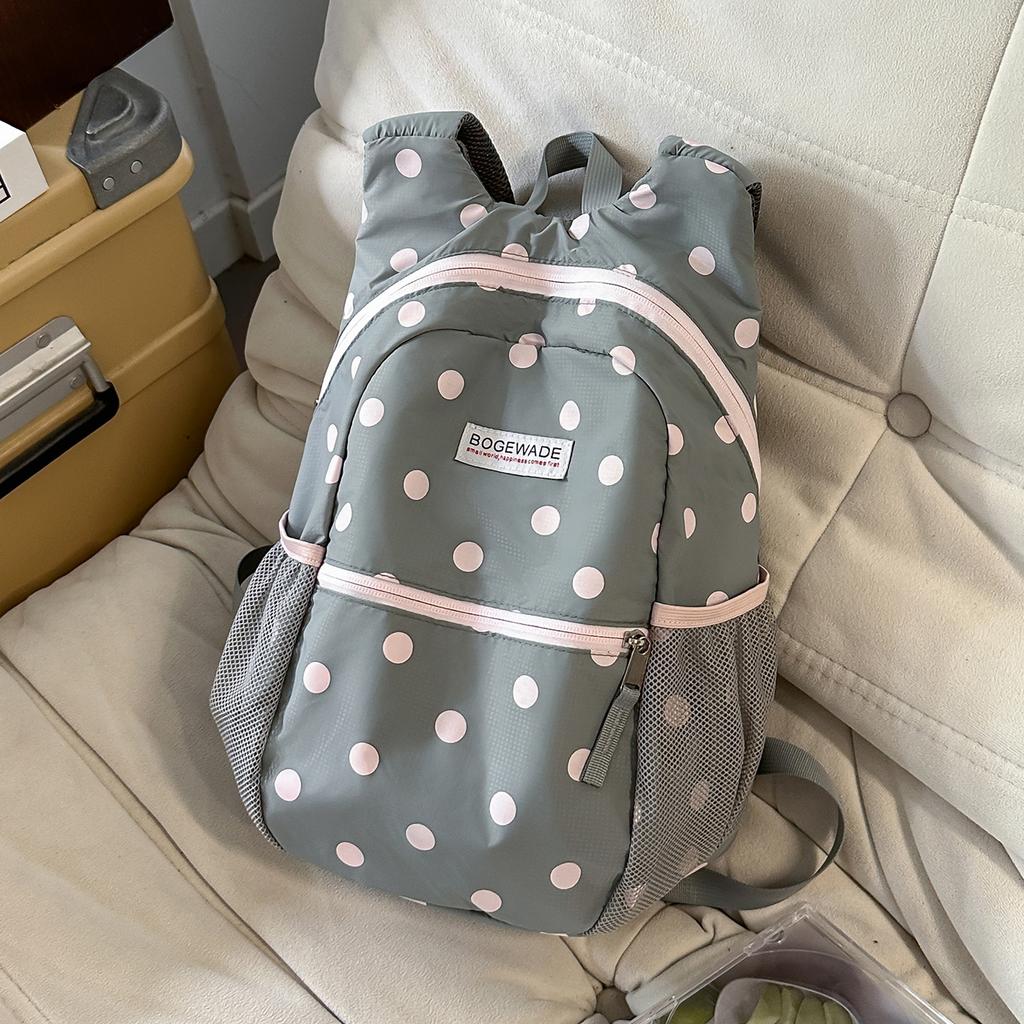 Schoolbag new schoolbag women's simple small backpack ins wind female junior high school student schoolbag women's high-value travel backpack