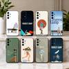 F-Forrest Film G-Gump Phone Case For Samsung Galaxy A73,A72,A71,A70,A53,A52,A51,Others Soft Black Shell