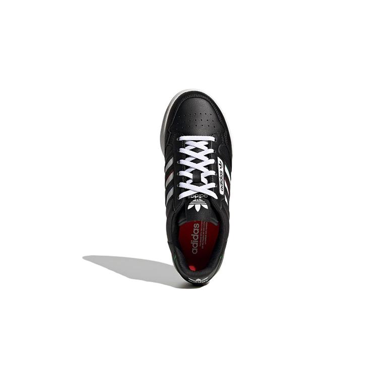 adidas Continental 80 Stripes J 'Black White Vivid Red' GW6643