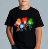 Die Fixies Grafik Kinder T-Shirt Mode Lässige Oberteile Kurzarm T-Shirt Mädchen Kleidung Sommer Rundhals T-Shirt Kinderkleidung Straße