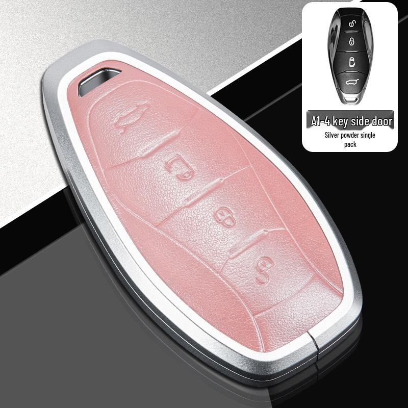 Premium Biao Che Zu Hongqi H5/HS7 Key Case for Men & Women – Full-Cover Protective Bag