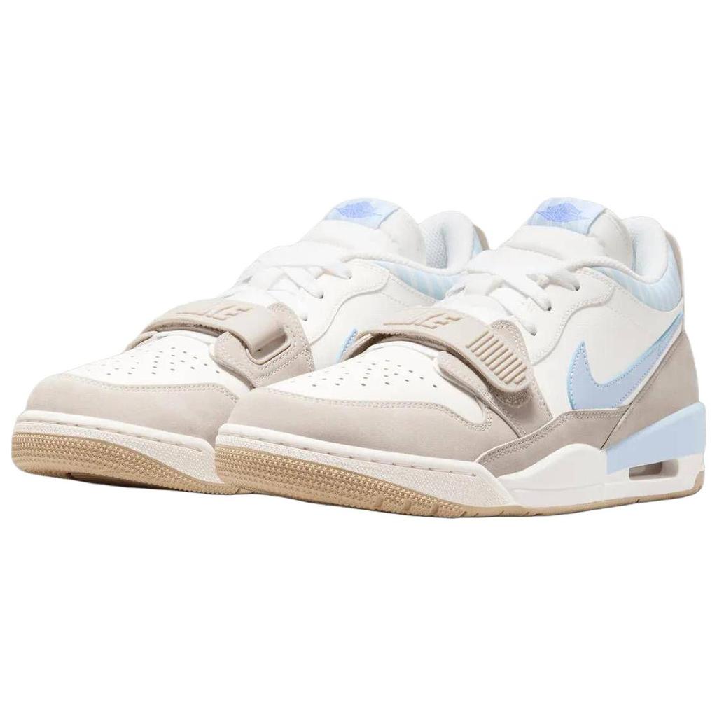 Jordan Legacy 312 Low Comfortable Fit Low Top Retro Basketball Shoes Men sneaker White Blue IR7563-141