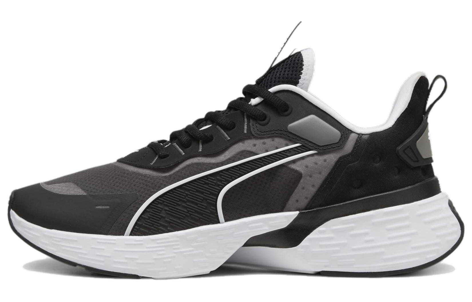 PUMA Softride Sway Black Cool Dark Grey 379443-01 44
