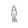 Adidas Originals IVY PARK Jackets Unisex Silver Hooded Moderate Straight Fit HY8613