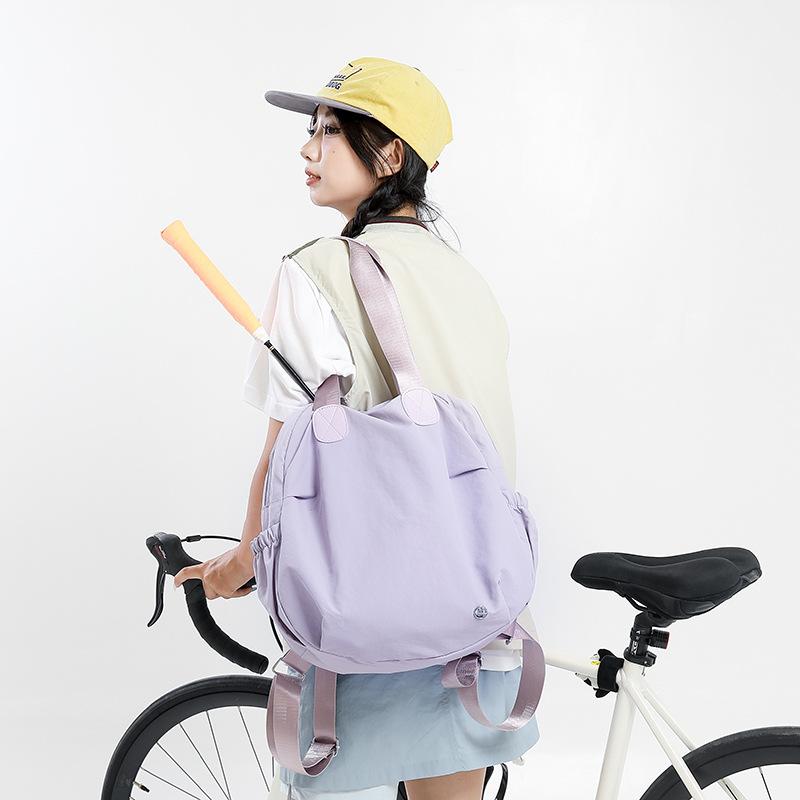 Fashion Versatile Backpack Women's New Light Sports Style Leisure Travel Bag Large Capacity Shoulder Bag