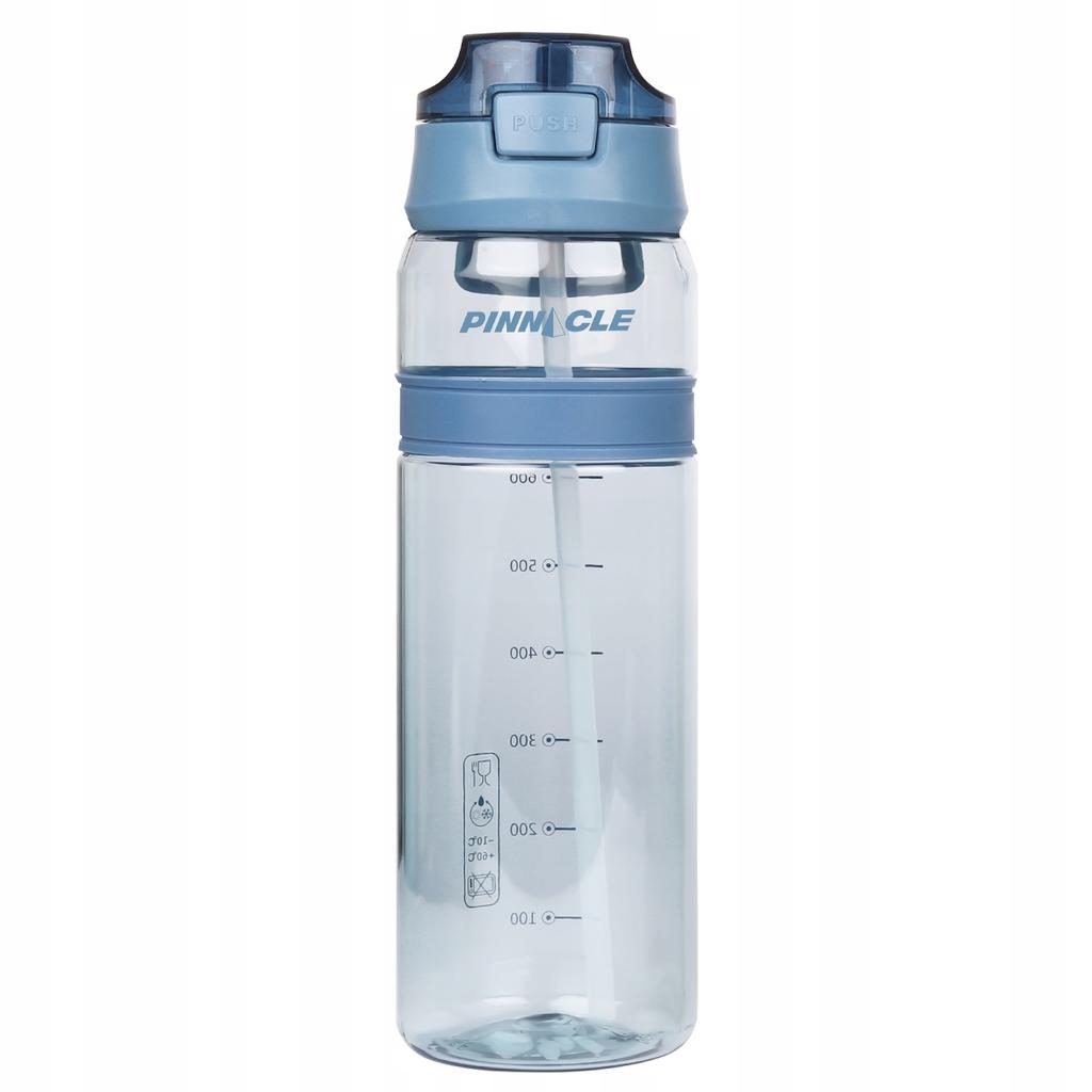 Pinnacle Phy-B-1011 850Ml Blue Water Bottle With Handle And Straw