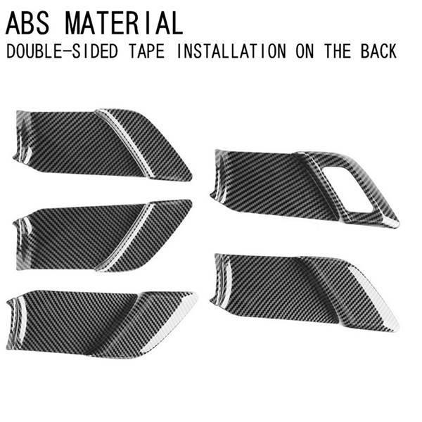 5-Piece Door Handle Trim Stickers for 2020-2023 Toyota Prius 60 Series