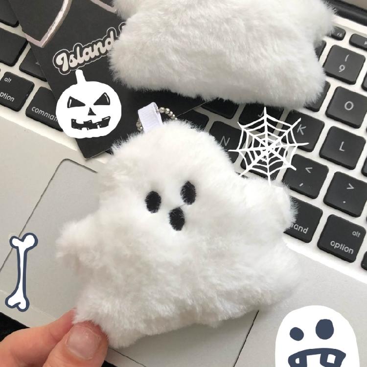 Cute Specter Keychain Soft Plush Hanging Ornament Specter Bag Charm Bag Pendant