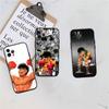 LO50 Hajime no Ippo Soft Shell Phone Case for iPhone 16 15 14 13 12 Pro Max Plus Mini