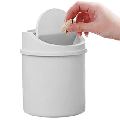 Kleiner Mülleimer Kreative Mülleimer mit Deckel Winziger Abfalleimer Mini-Mülleimer Papierkorb für Schreibtisch Papierkorb Aufbewahrungsbox