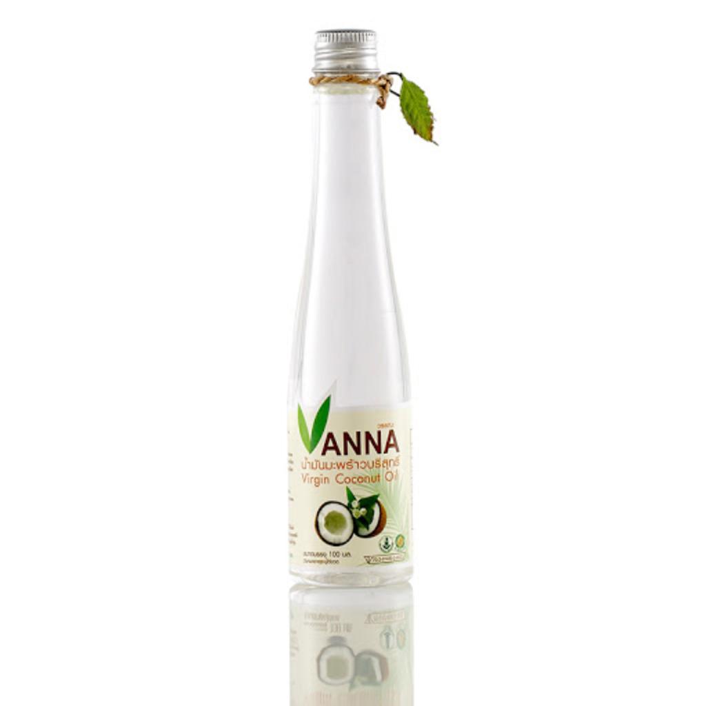 

Кокосовое масло Vanna Virgin 100% натуральное 100 мл - Тайский 100 ml чистый
