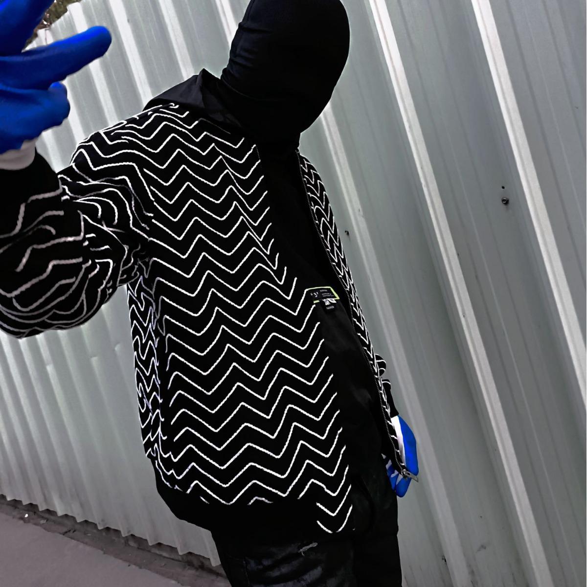 

Men s Geometric Baseball Jacket - Slim Fit, Warm, Autumn/Winter Clearance (No Returns/Exchanges) 46 чорний