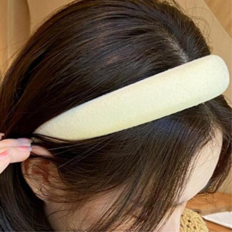 Soft thick volume headband cream