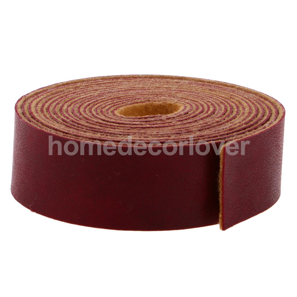 10 Meters DIY Leather Crafts Straps Strips for Leathercrafts Accessories Belt Handle Crafts Making 2cm Wide durable and sturdy