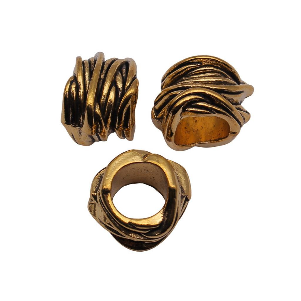 Tribal Pattern Tube Beads Charms Braided Spacer Beading For Jewelry Materials