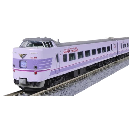 KATO N Gauge 381 Series "Super Yakumo" Panoramic Train, 6-Car Set, 10-1936, Model Train