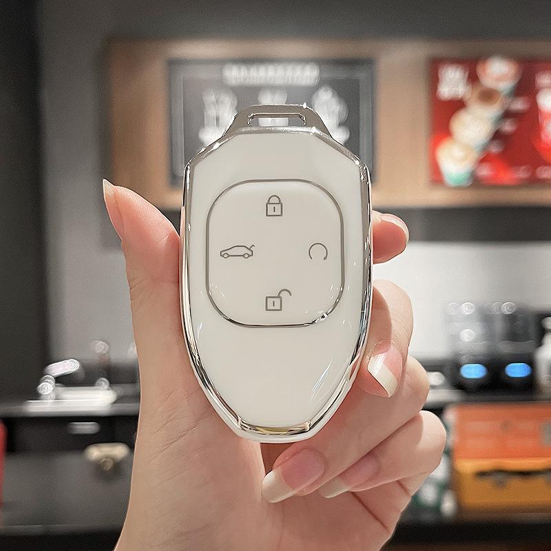 GAC Aion Y Key Case Shell with Charm and Buckle for Interior Modification