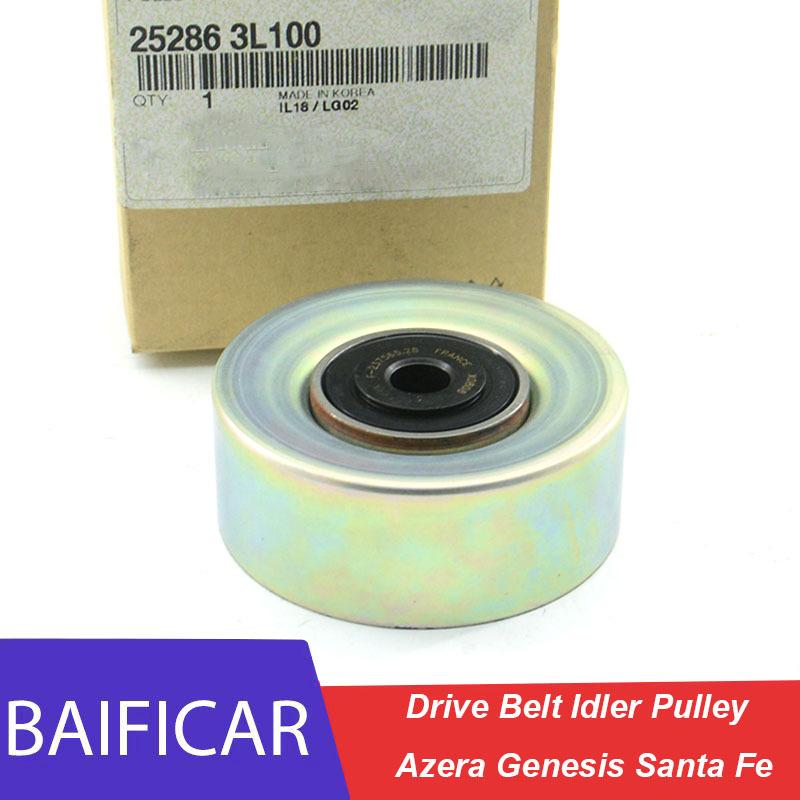Baificar Brand New  Drive Belt Idler Pulley 25286-100 25286-3L100 For Hyundai Azera Genesis Santa Fe