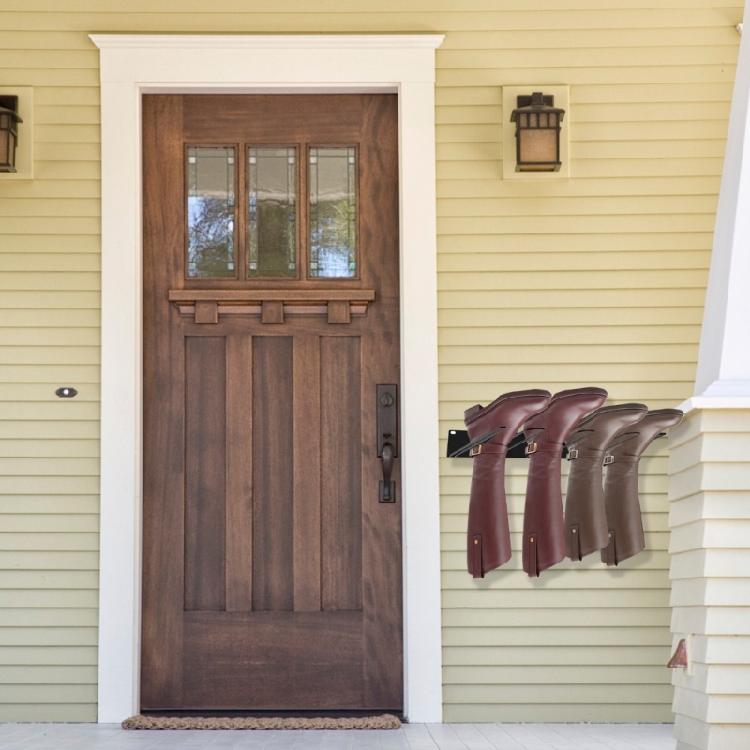 Efficient Boot Rack Storage Shelf Shoe Holder Wall Mounted Shoe Organizer