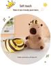 Cute & Funny Capybara Plush Toy with Removable Clothes