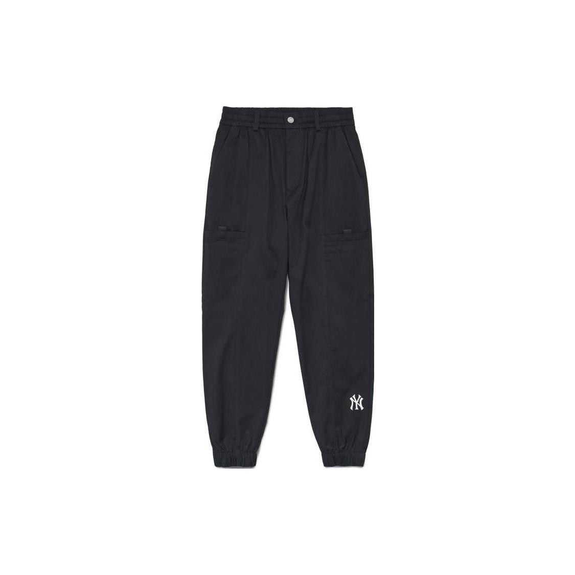 

New MLB New York Yankees Knitted Sweatpants Women s Black 3FWPB0433-50BKS S