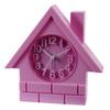 House Scanning Alarm Clock Highlights 3D Three Dimensional Clock Face Three Dimensional Digital Clock Face House Cartoon Clock