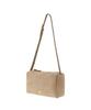 Tooamo Bella Suede Box Bag Beige