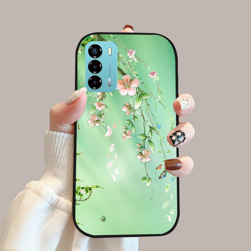 Für ZTE Blade V40 Vita Mode Hülle 8045 Weiche Silikon Rückseite Für ZTE Blade A72 Hülle A 72 4G Handy Schutzhülle Fundas Para