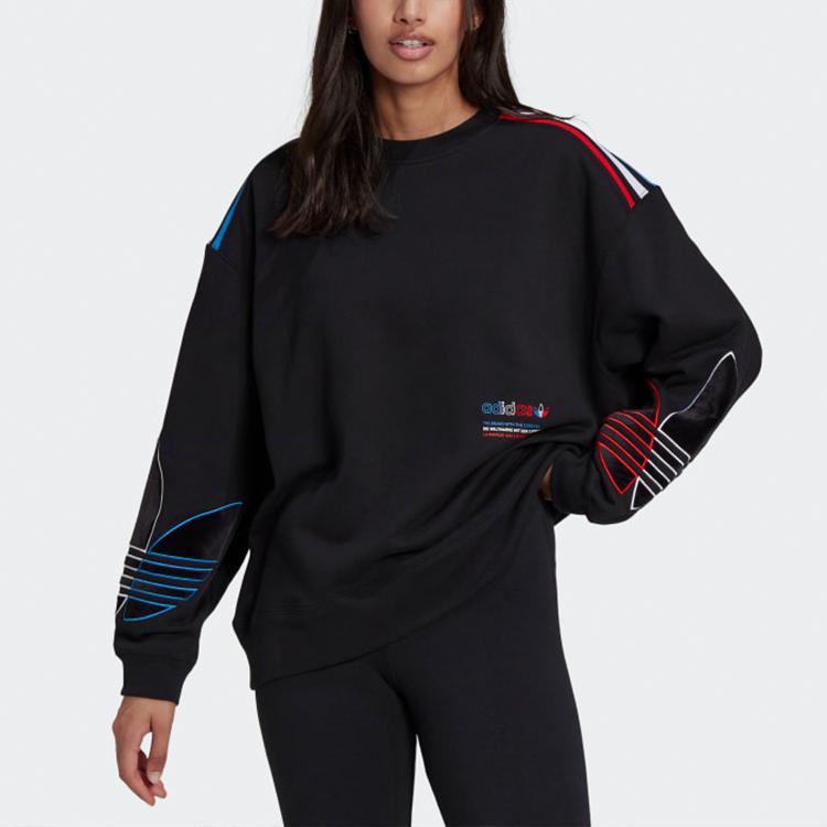 Adidas Originals Sweatshirts Women`s Black Crew