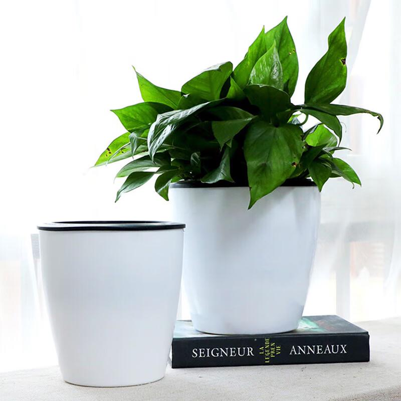 Devodo Self-Watering Resin Planter Pots (3-Pack)