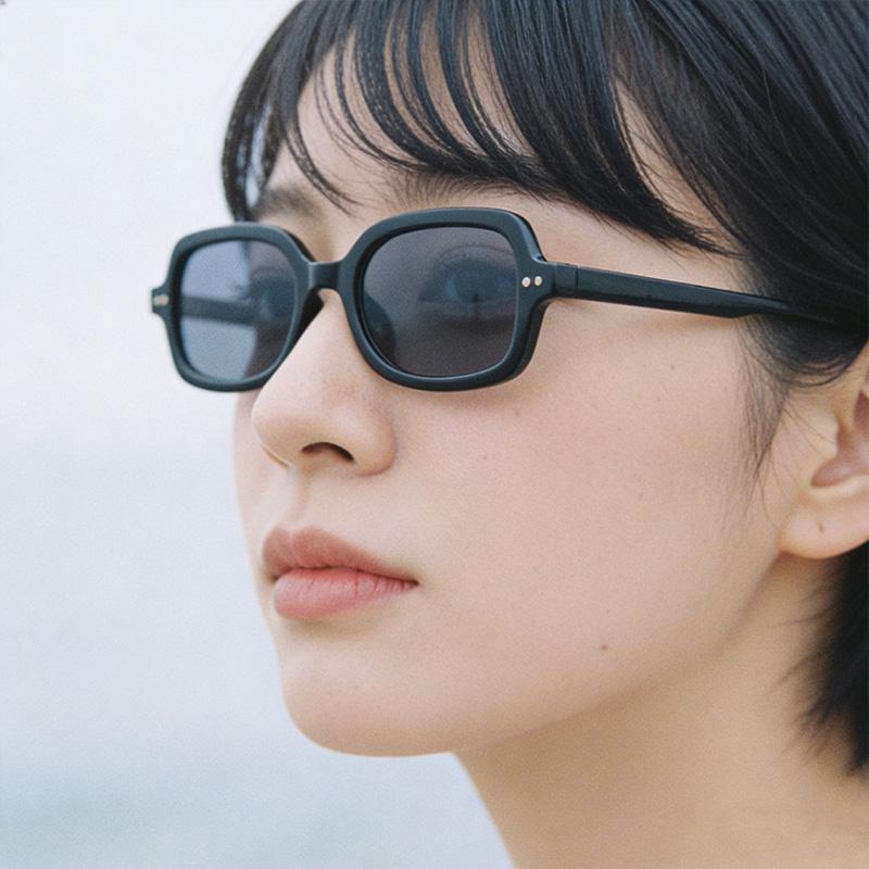 Korean Ins Style Square Sunglasses Women Men Simple Light Color Leisure Sun Glasses Commute Business Glasses