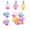 Kaiwaii Lollipop Miniature Figurine Resin Cabochon for Home DIY Scrapbooking Craft Nail Art Decoration