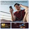 2 In 1 Type C Audio Adapter PD 60W Fast Charging USB C To 3.5mm Jack Adapter for 15/16 Samsung Huawei