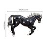 Elegant Running Horse Brooch Animal Inspired Design High Quality Alloy Metal Fashion Badge Accessory For All Genders