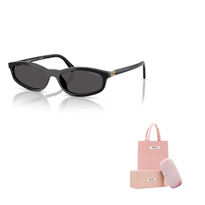 MIU MIU Simple Atmospheric Fashion Irregular Shape Sunglasses Unisex Sunglasses 0MU_A06SF__16K08Z